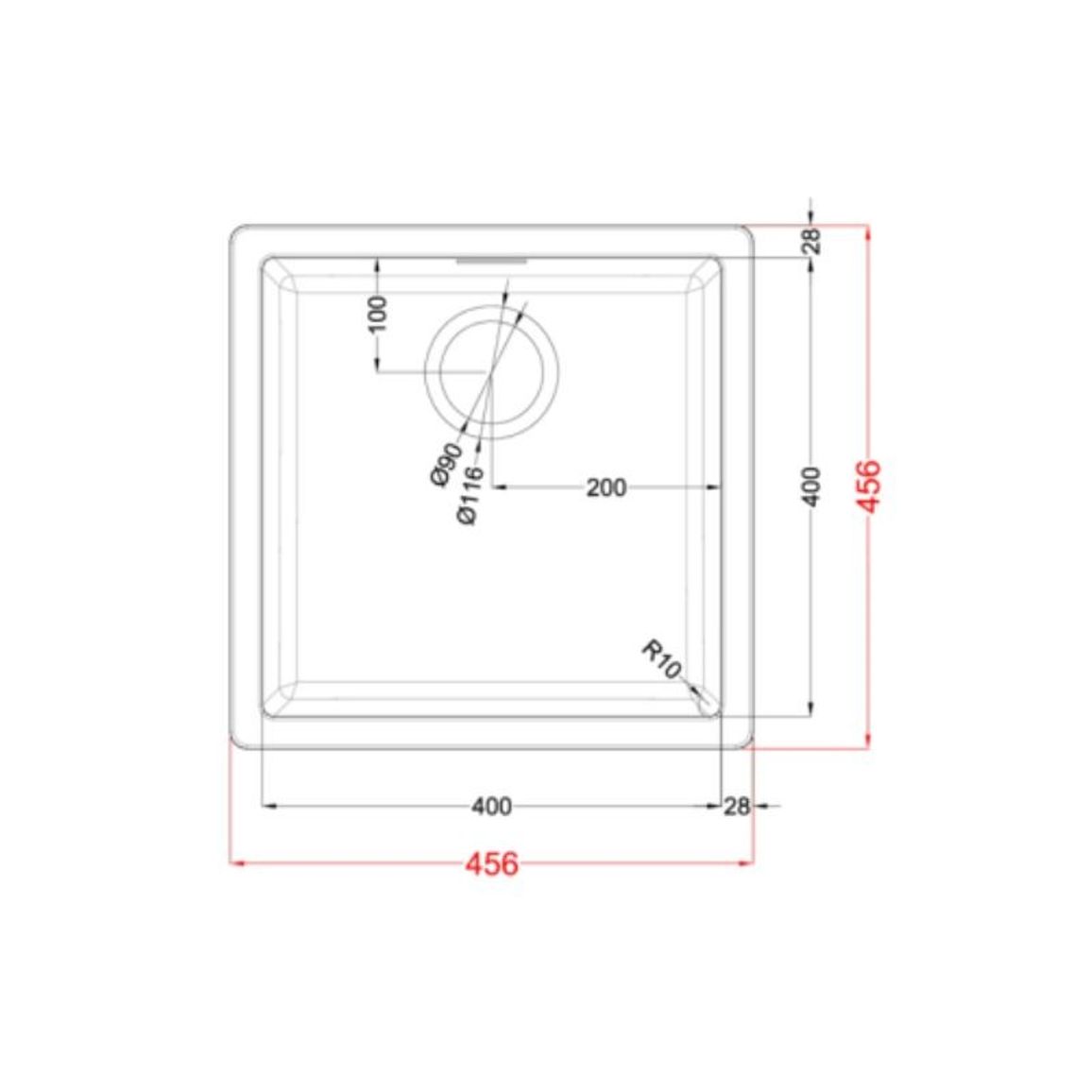 Мойка керамическая Zen 102 black 86 ELLECI Мойка керамическая Zen 102 black 86 ELLECI