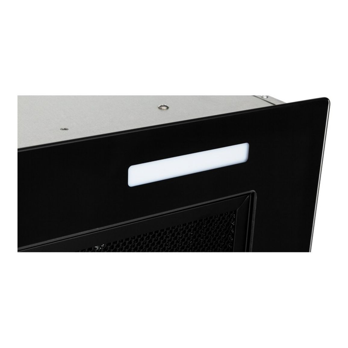 Вытяжка встраиваемая LINE S BL A/60 GL/PB черное стекло INTERLINE Вытяжка встраиваемая LINE S BL A/60 GL/PB черное стекло INTERLINE
