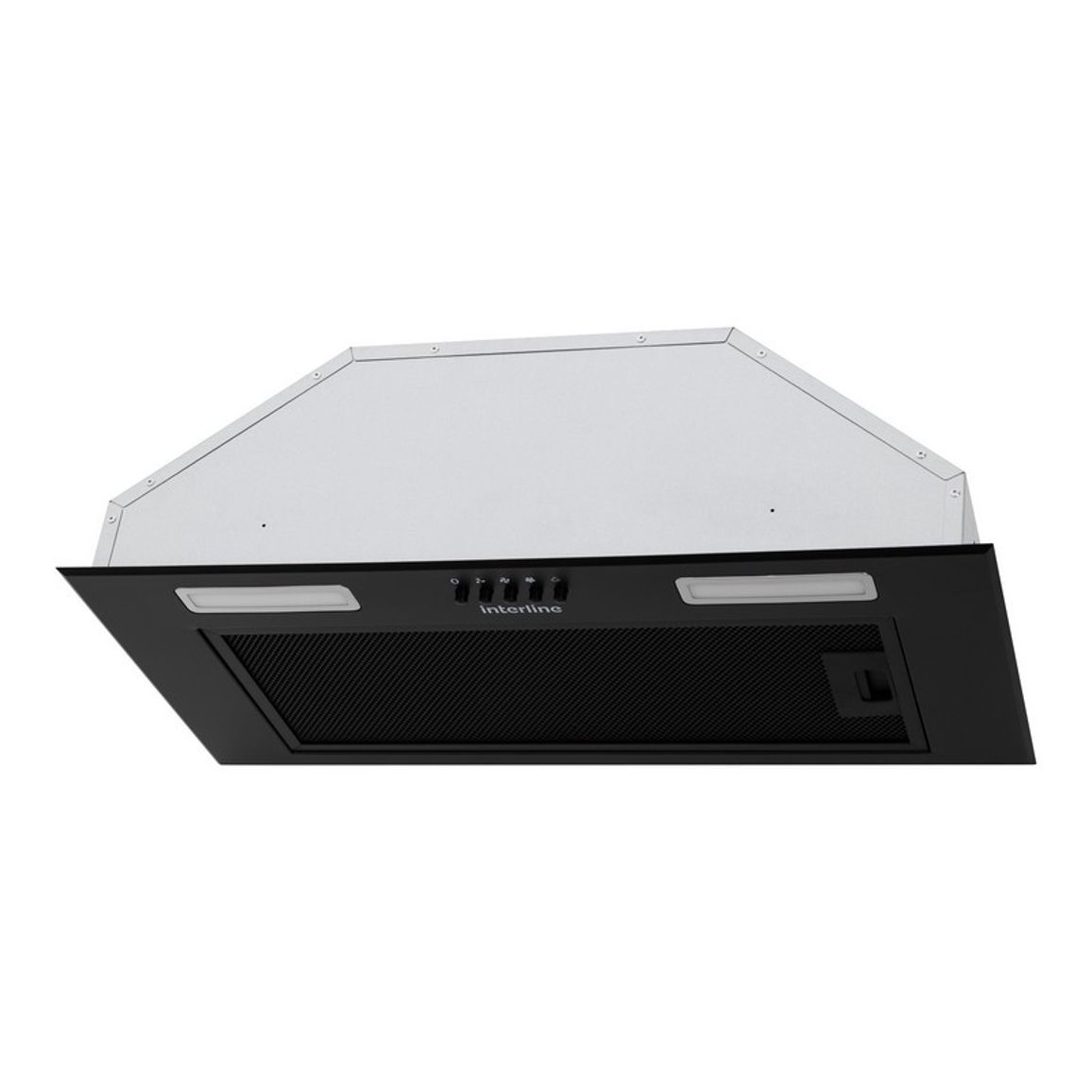 Вытяжка встроенная SMART S BL A/60/T черная INTERLINE Вытяжка встроенная SMART S BL A/60/T черная INTERLINE