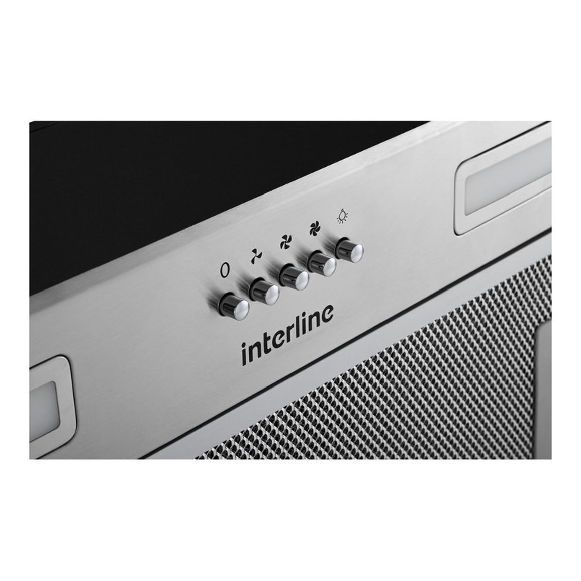 Витяжка вбудована SMART S IX A/60/T нерж. сталь INTERLINE Витяжка вбудована SMART S IX A/60/T нерж. сталь INTERLINE