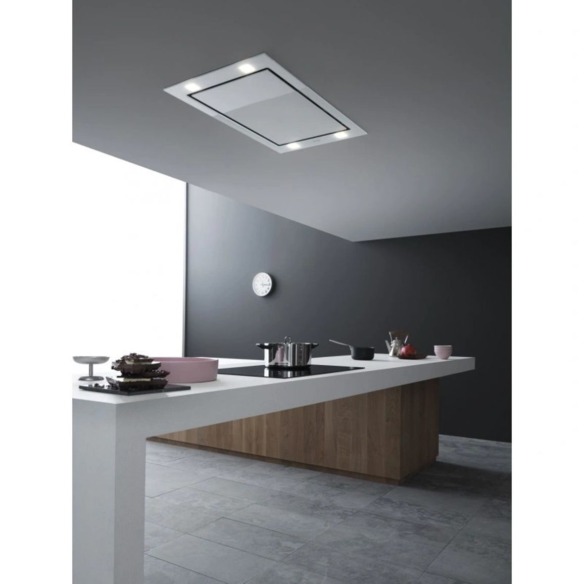 Витяжка стельова SIRIO EVO 90 WHITE GLASS (CSJI90.E3P2#ZZZF400F) Falmec