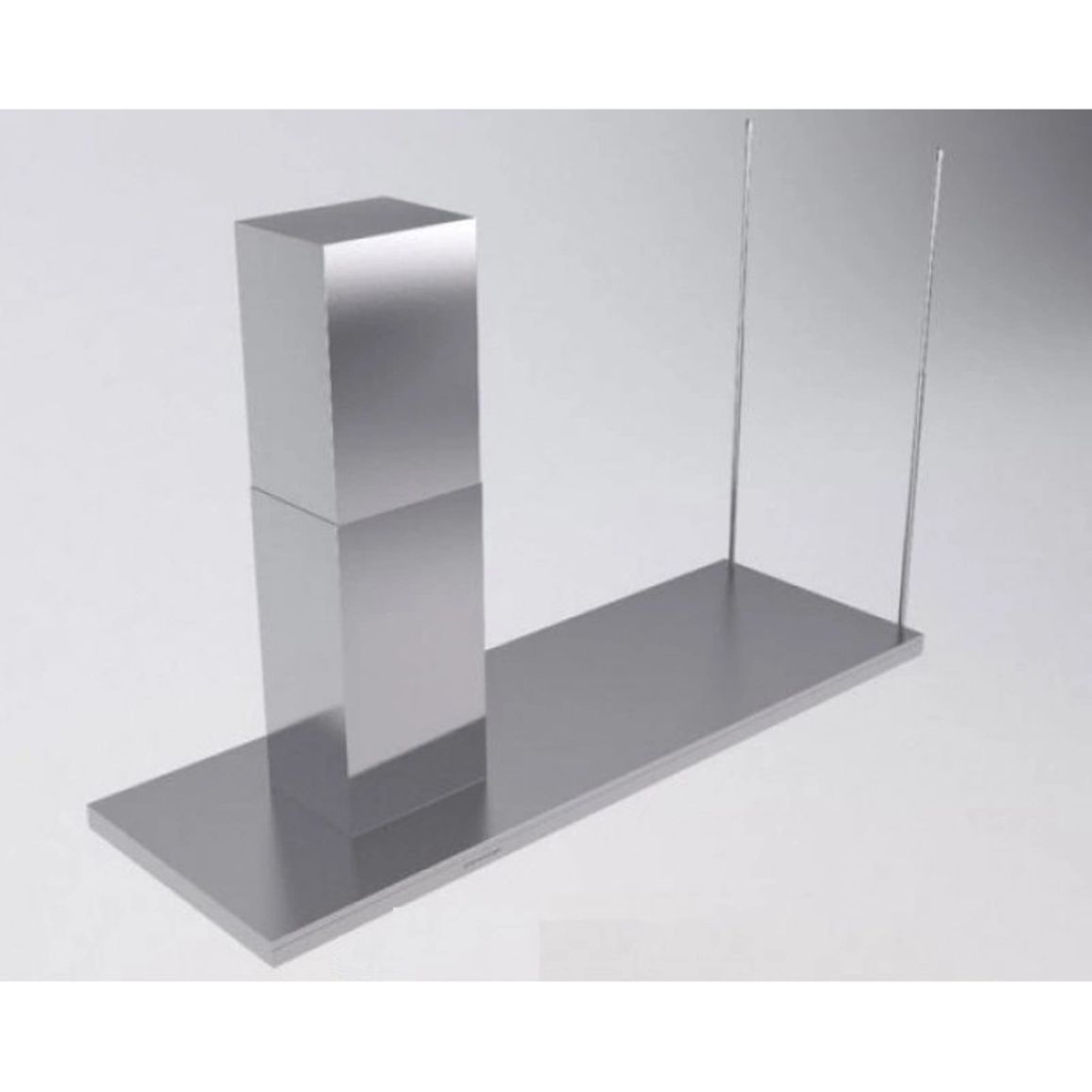 Витяжка острівна LUMEN IS.175 IX 800 LEFT (CLUI75.E1P2#NEUI490F) Falmec