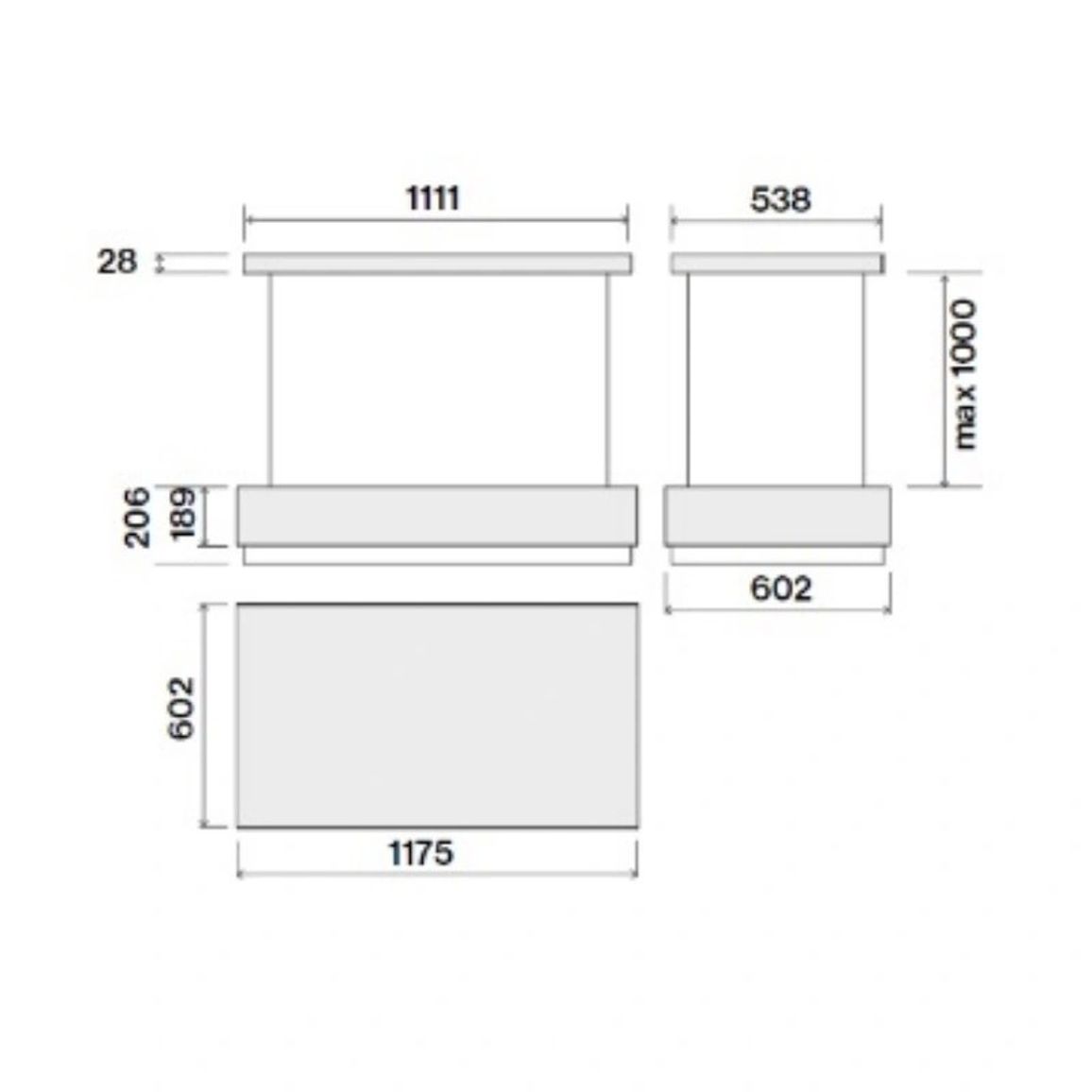 Витяжка острівна LEVANTE Circle.Tech IS 120 BLACK 600 (CLVI20.E0P7#ZZZN461F) Falmec