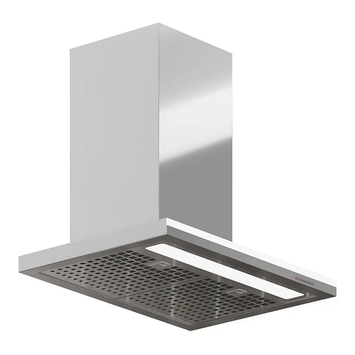 Витяжка пристінна LUMEN 60 IX 800 WHITE (CLUN60.E0P1#NEUI491F) Falmec