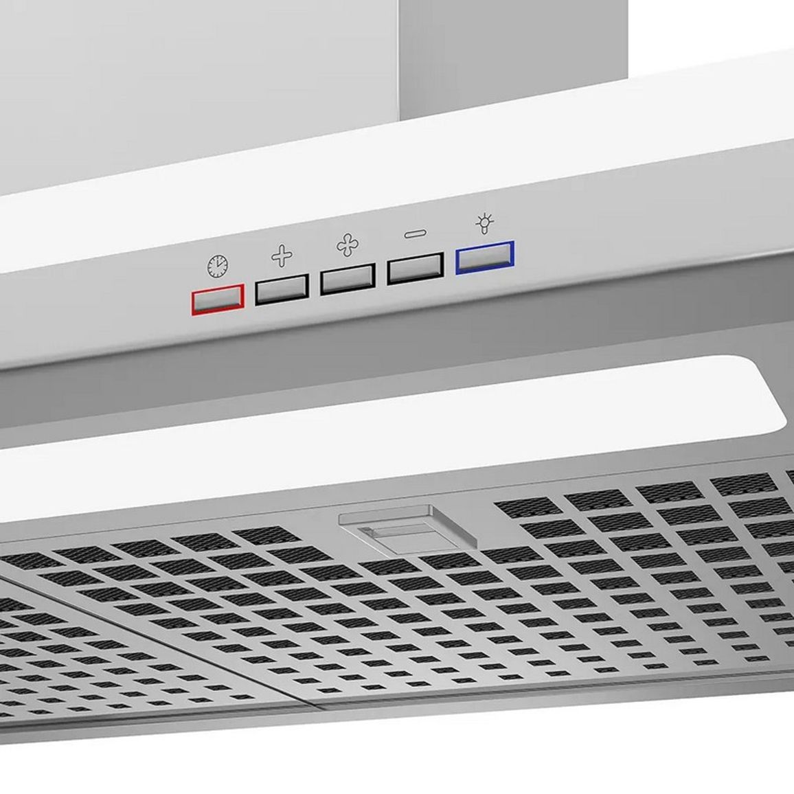 Витяжка пристінна LUMEN 60 IX 800 WHITE (CLUN60.E0P1#NEUI491F) Falmec