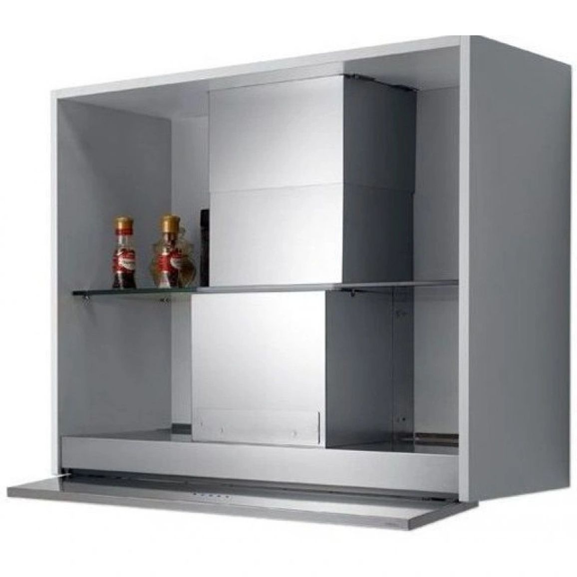 Витяжка вбудована MOVE 60 WHITE GLASS 800 (CMKN60.E0P2#ZZZF490F) Falmec