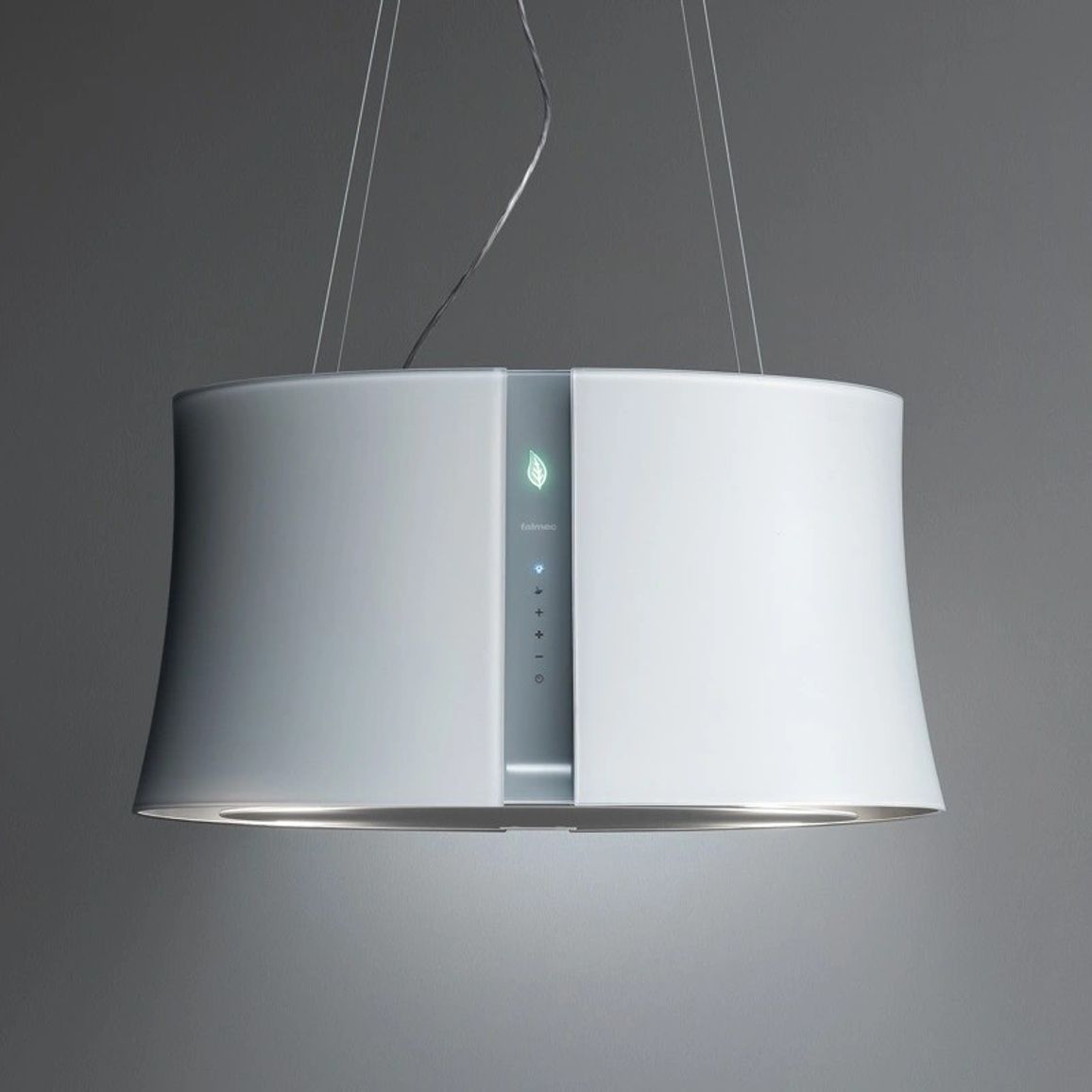 Витяжка острівна ZEPHIRO E-ION IS 66 WHITE GLASS 450 (CEZI66.E0P6#ZZZF441F) Falmec