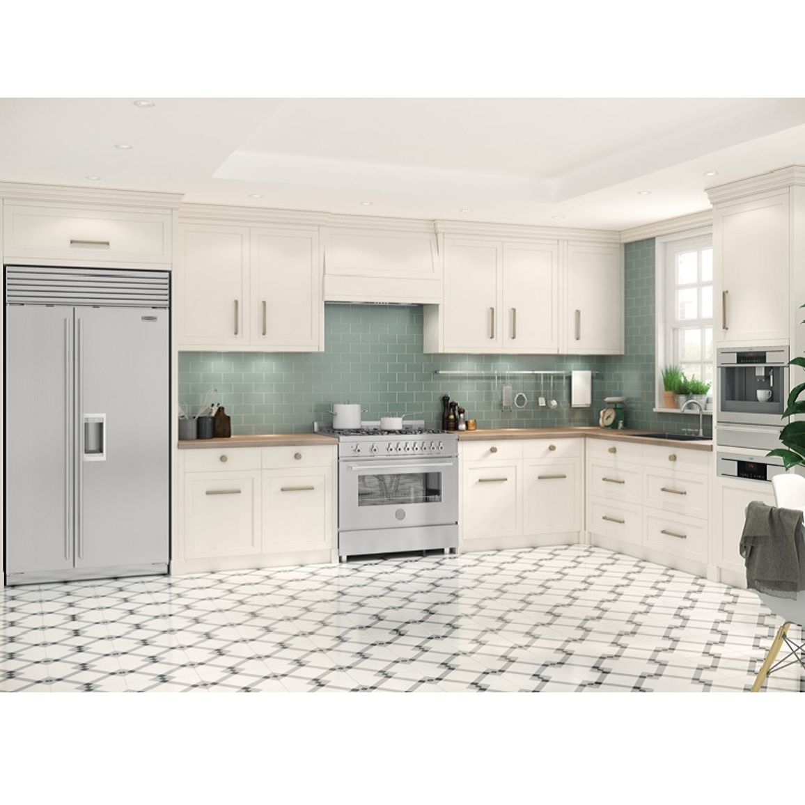 МДФ AGT 730 Кремовый шелк \ двусторонний Soft Touch 2800х1220х18 мм