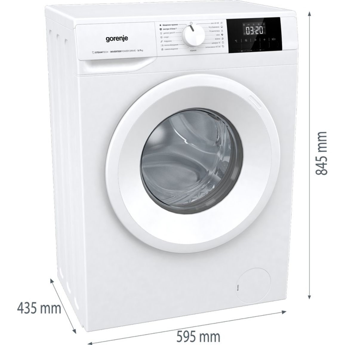 Стиральная машина WNGPI72SBS Gorenje Стиральная машина WNGPI72SBS Gorenje