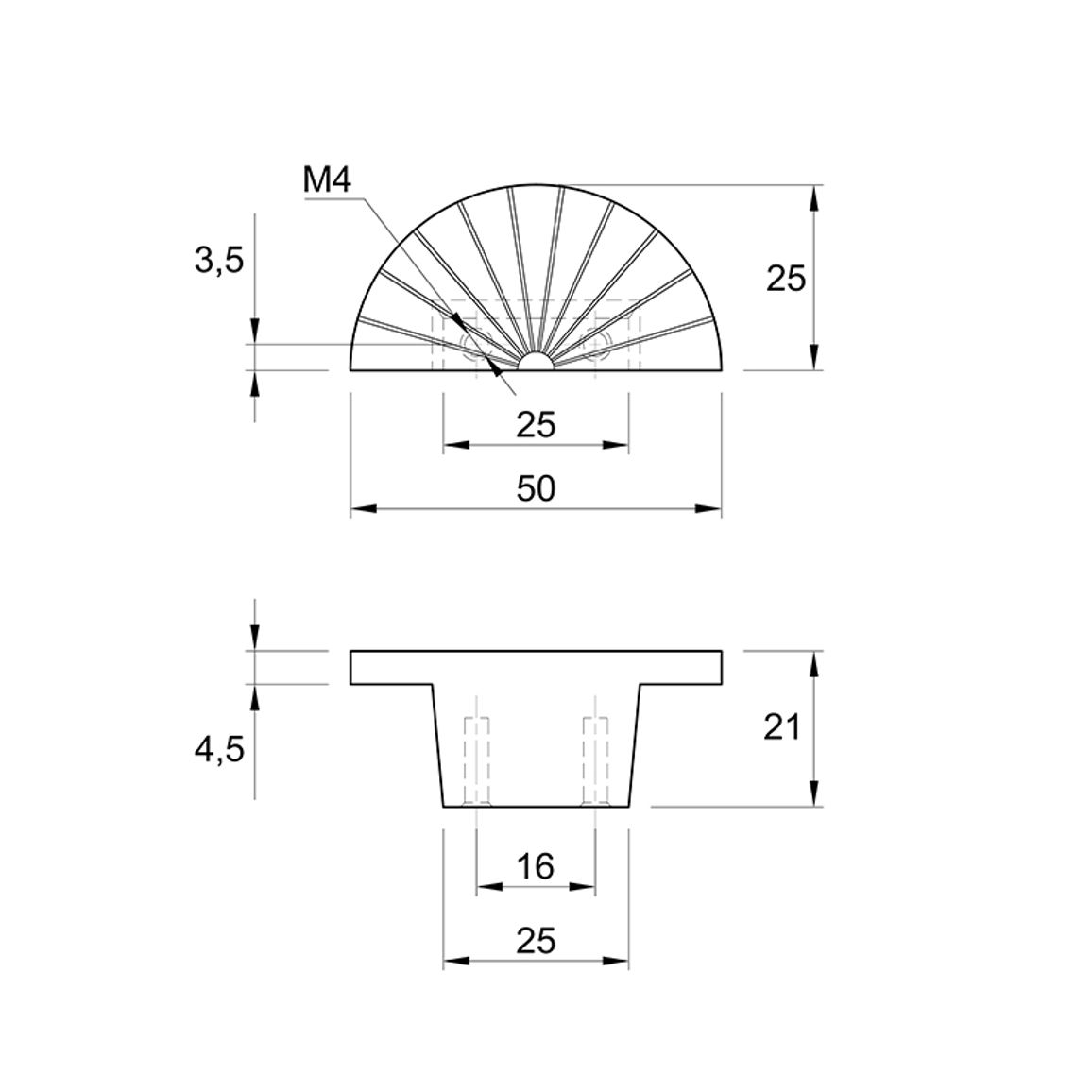 Ручка Marella D 16966.050 золото Ручка Marella D 16966.050 золото