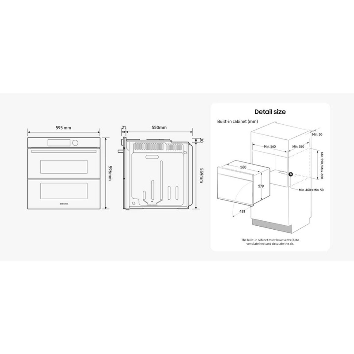Духова шафа NV7B4345VAK/WT SAMSUNG Духова шафа NV7B4345VAK/WT SAMSUNG