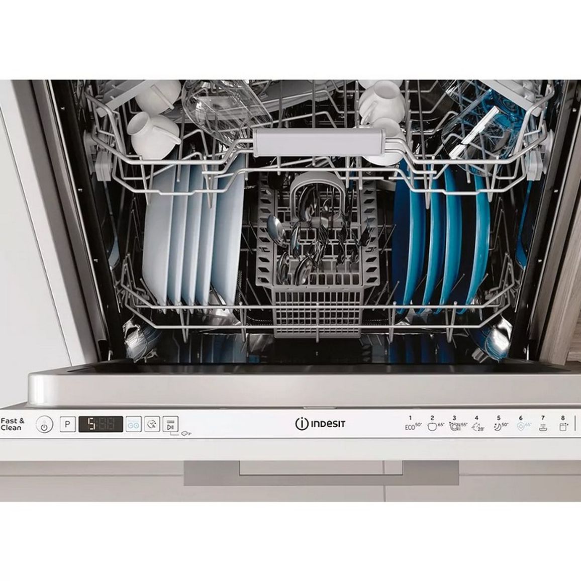 Посудомоечная машина встроенная 60см D2I HD524 A белая Indesit Посудомоечная машина встроенная 60см D2I HD524 A белая Indesit