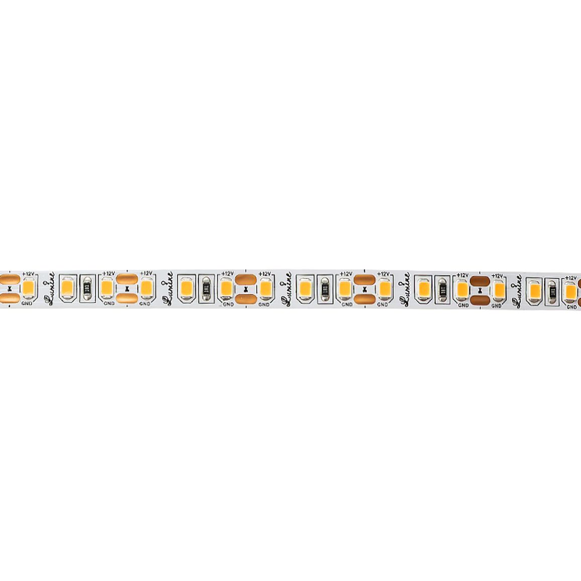 LED-лента 2835 SMD, 120 LEDs/m, 9.6W, 12V, IP20, теплый белый свет, 3000К, 50m