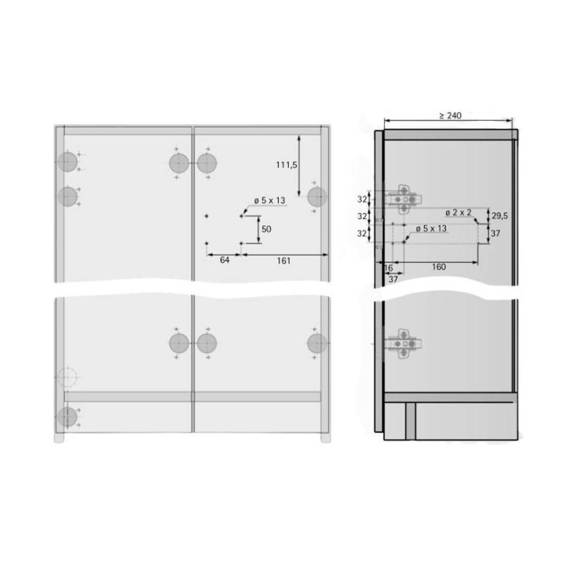 Механізм Pull-To-Move Silent 2.0 для WingLine L легкий білий (9339583) Hettich Механізм Pull-To-Move Silent 2.0 для WingLine L легкий білий (9339583) Hettich