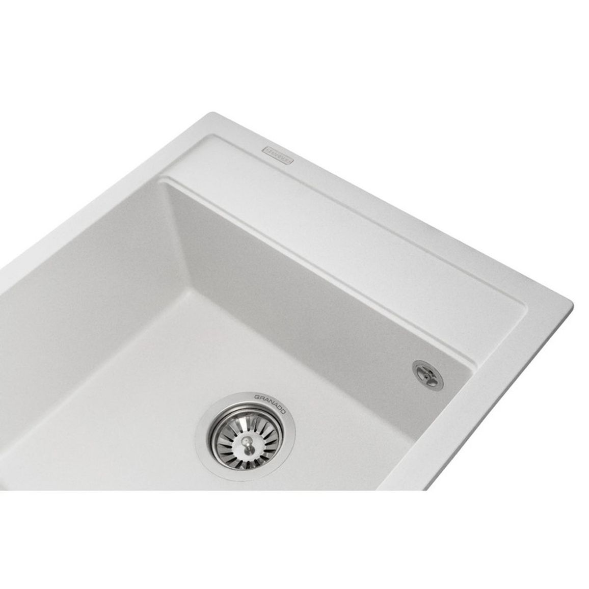 Мойка MERIDA white (496*480mm.) гранит GRANADO