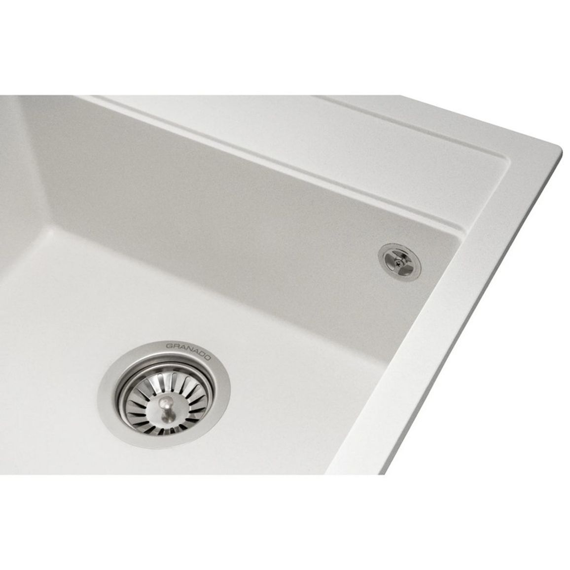 Мойка MERIDA white (496*480mm.) гранит GRANADO