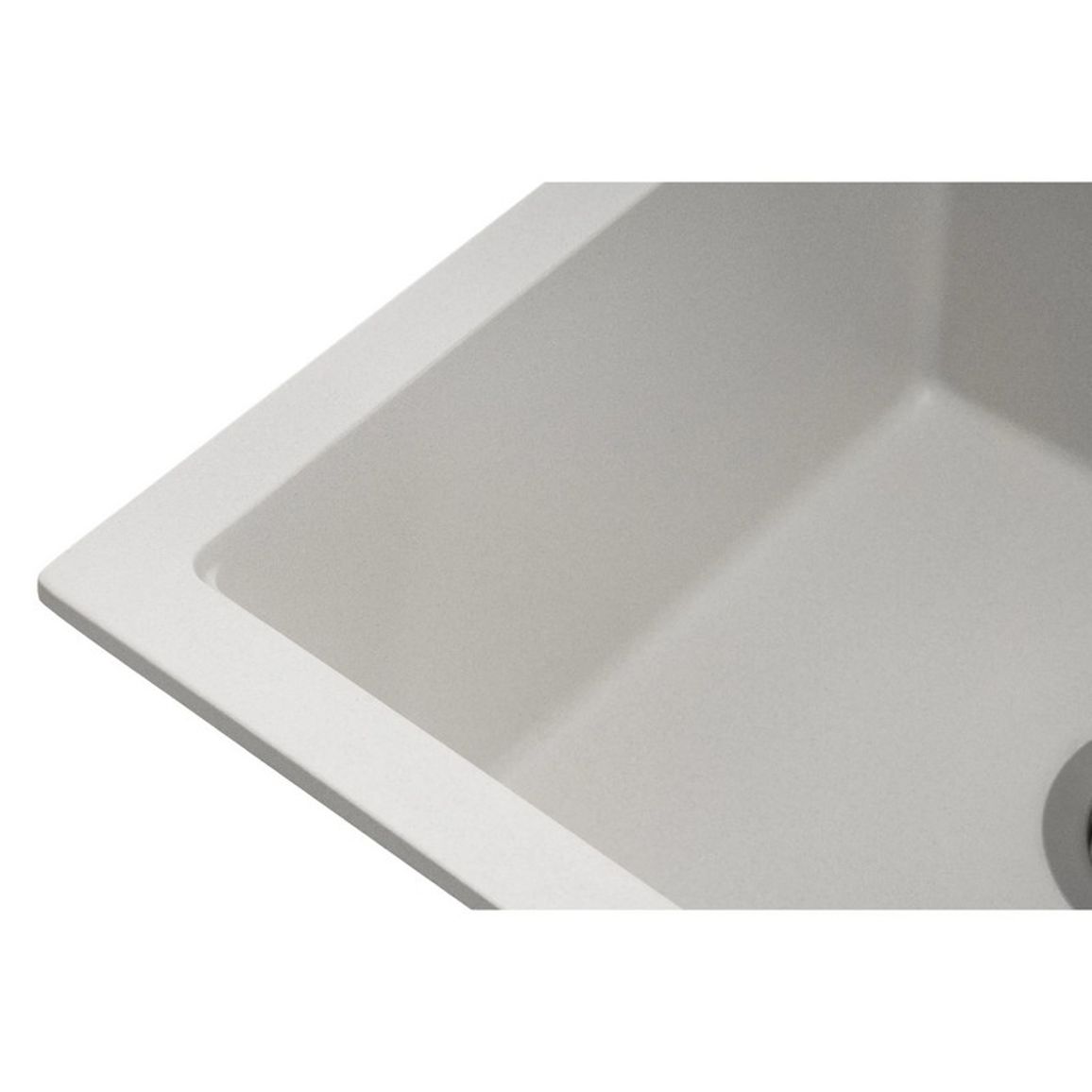 Мойка MERIDA white (496*480mm.) гранит GRANADO