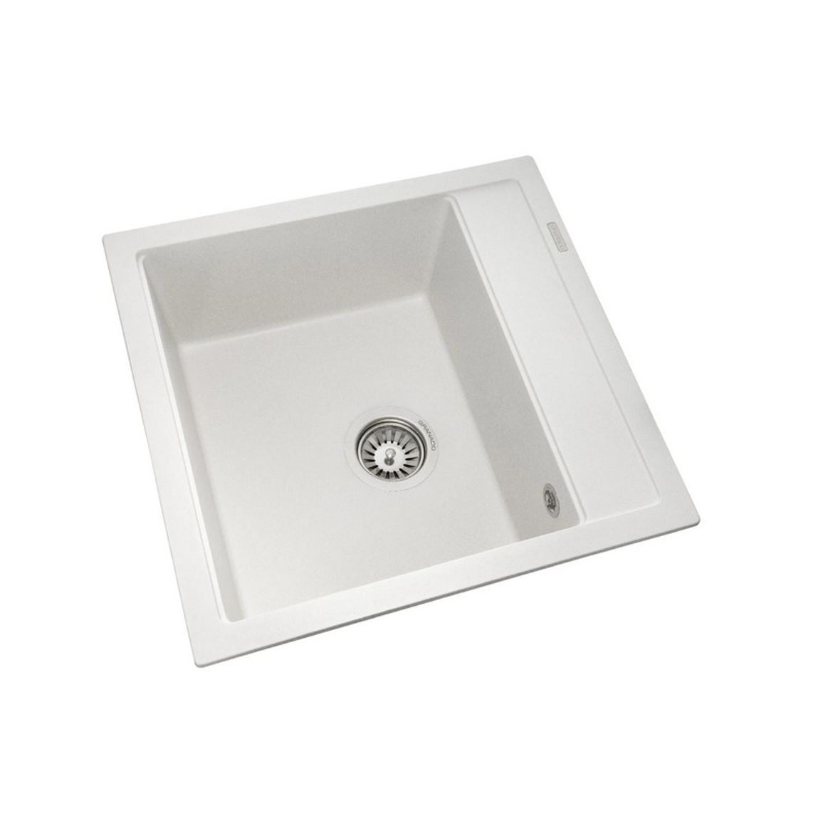 Мойка MERIDA white (496*480mm.) гранит GRANADO