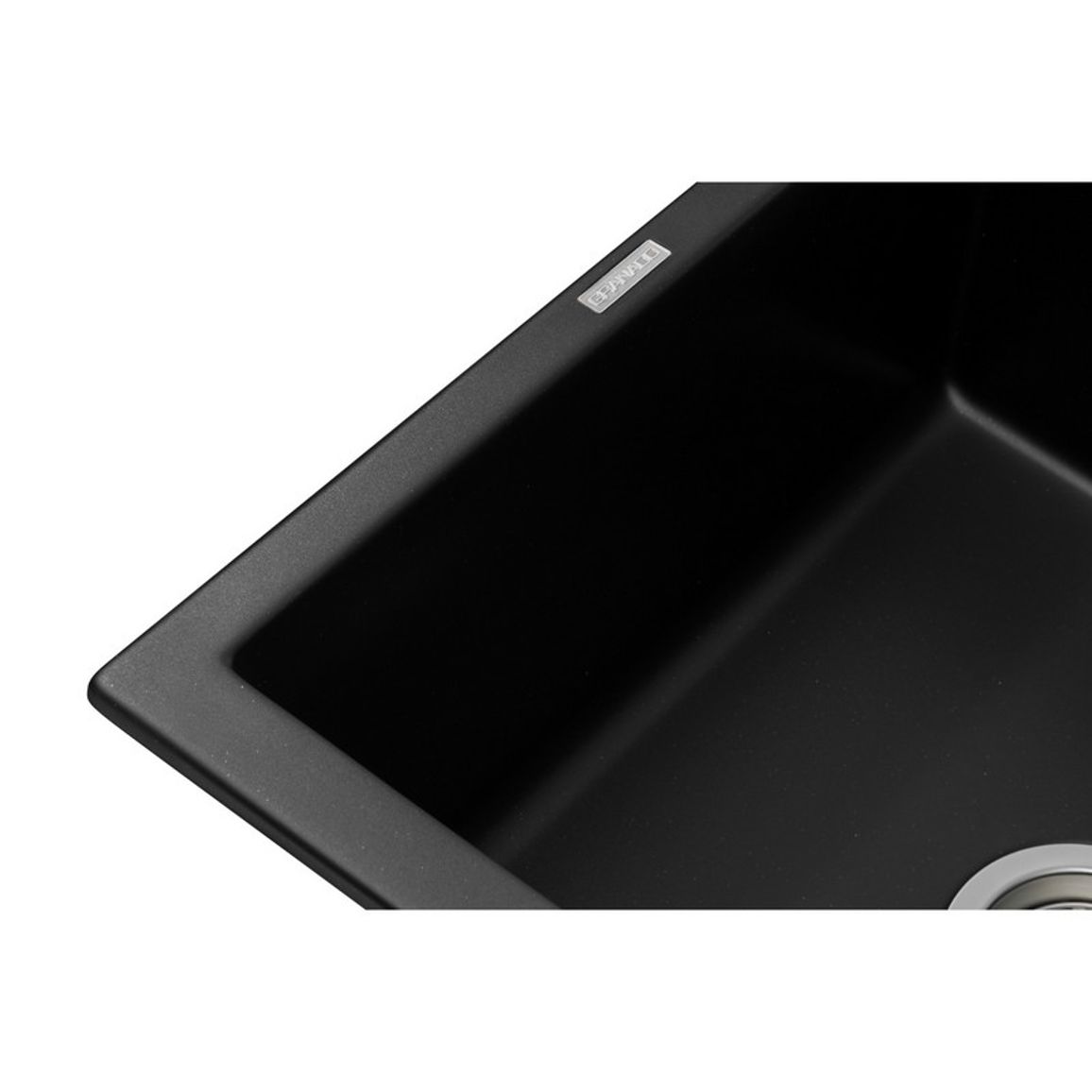 Мийка ALTEA black shine (610*500mm.) граніт Granado Мийка ALTEA black shine (610*500mm.) граніт Granado