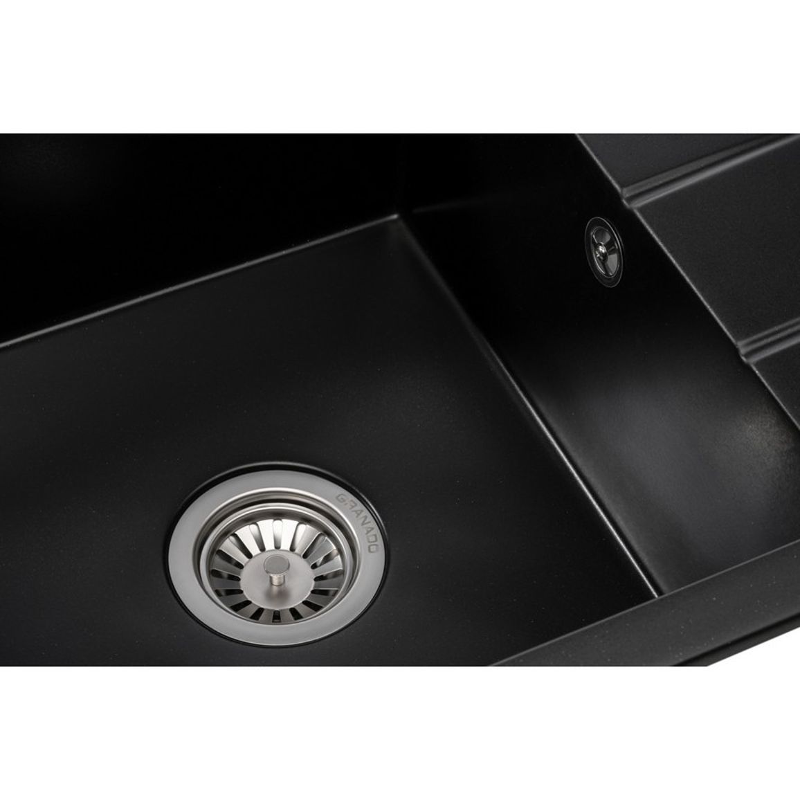 Мийка LINARES black shine (675*495mm.) граніт Granado Мийка LINARES black shine (675*495mm.) граніт Granado