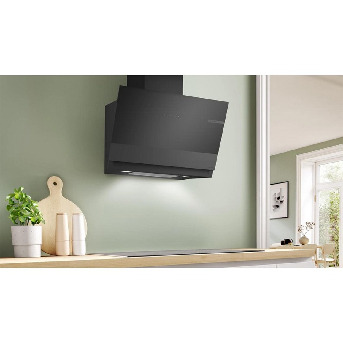 Настенная вытяжка черная DWK81AN65 Accent Line Bosch Настенная вытяжка черная DWK81AN65 Accent Line Bosch