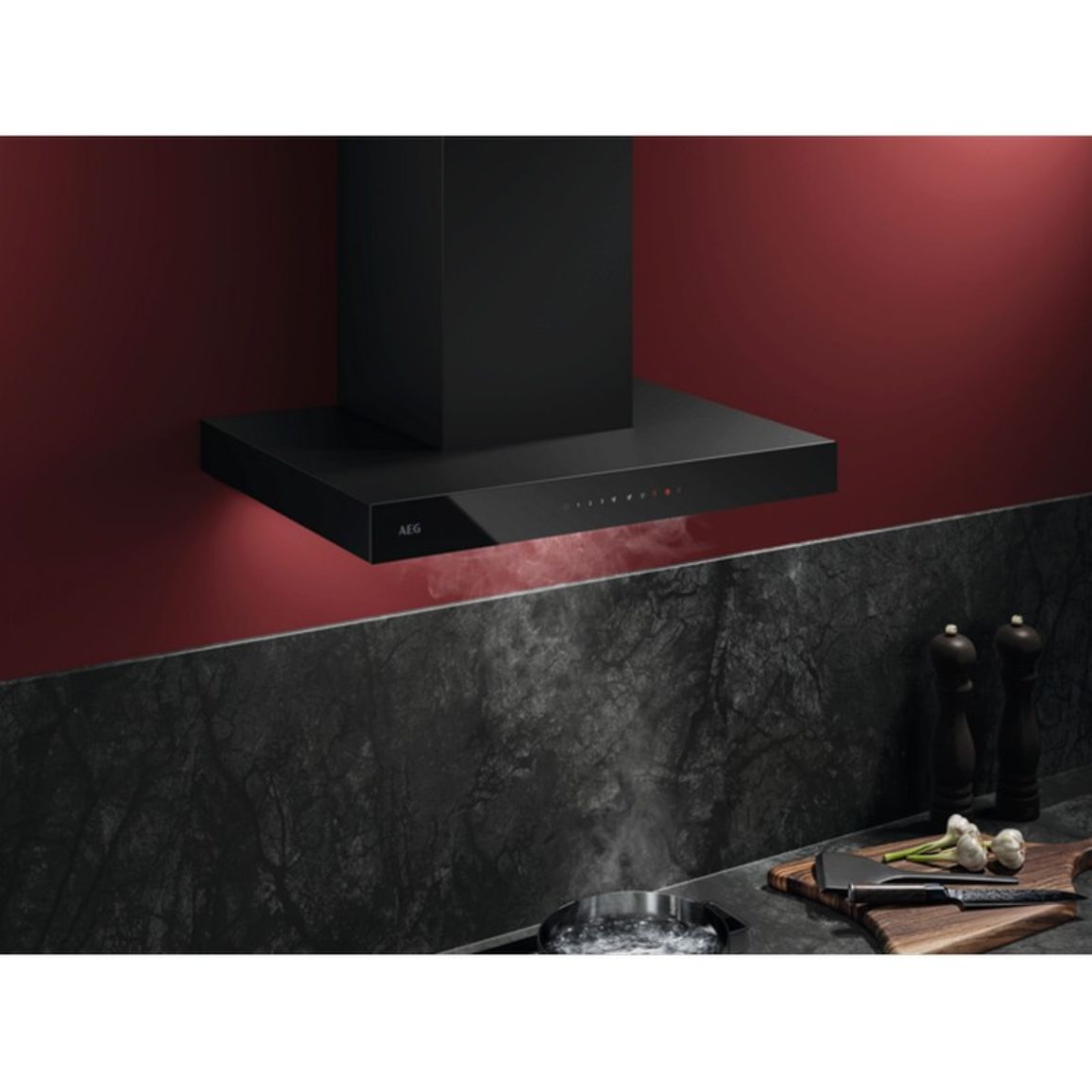 Витяжка пристінна NDB6761HB Hob2Hood AEG