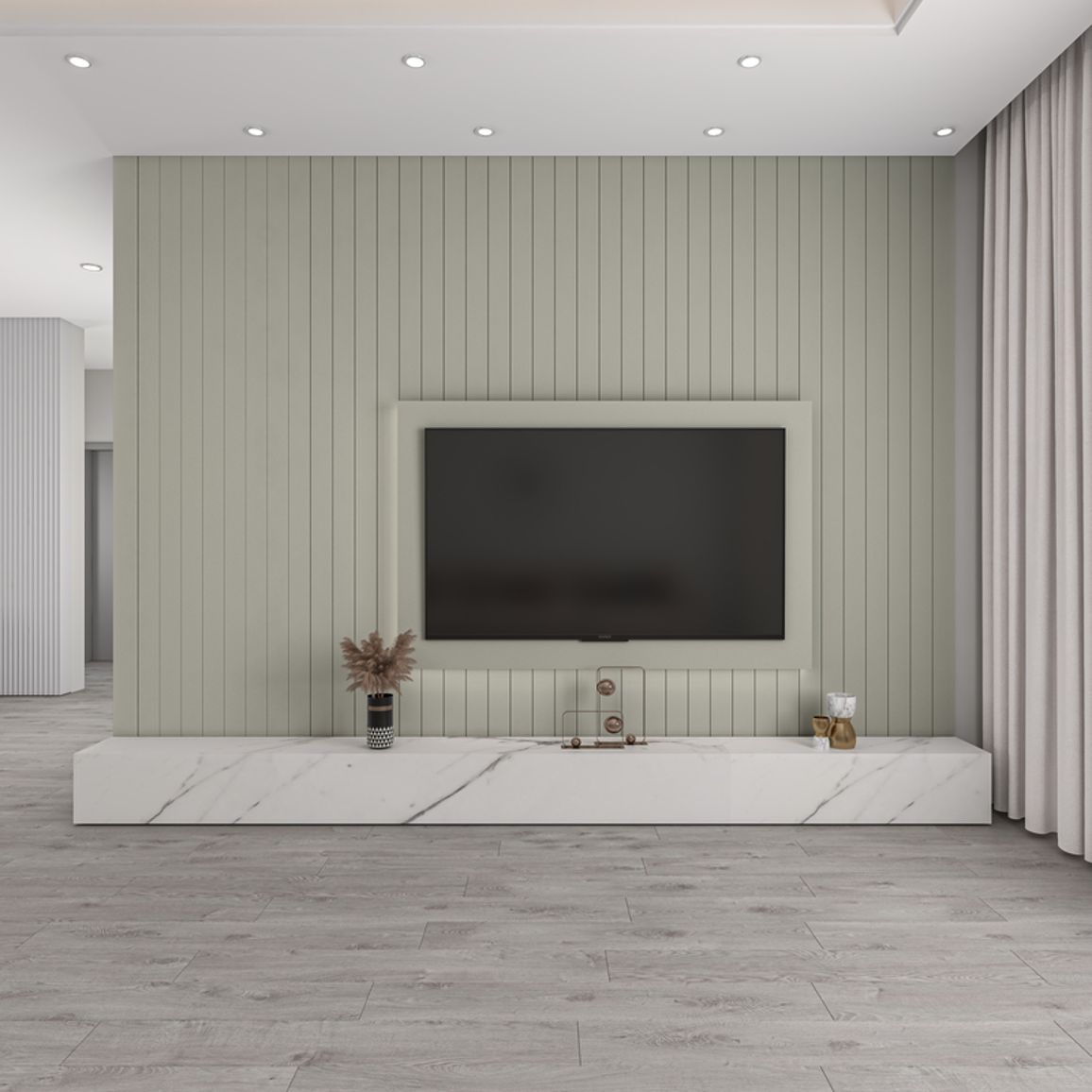Стенная панель AGT LB-2050 729 Светло-серый шелк Soft Touch 2800х144х18 мм Стенная панель AGT LB-2050 729 Светло-серый шелк Soft Touch 2800х144х18 мм