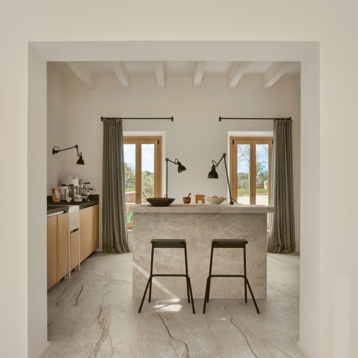 Керамогранит Marazzi Marble Look Taj Mahal satin 6 мм 3200х1600 Керамогранит Marazzi Marble Look Taj Mahal satin 6 мм 3200х1600