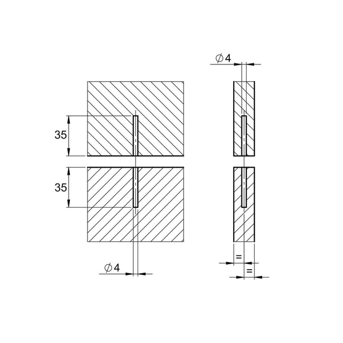 VB 15 з'єднувач фасаду (79666) Hettich VB 15 з'єднувач фасаду (79666) Hettich