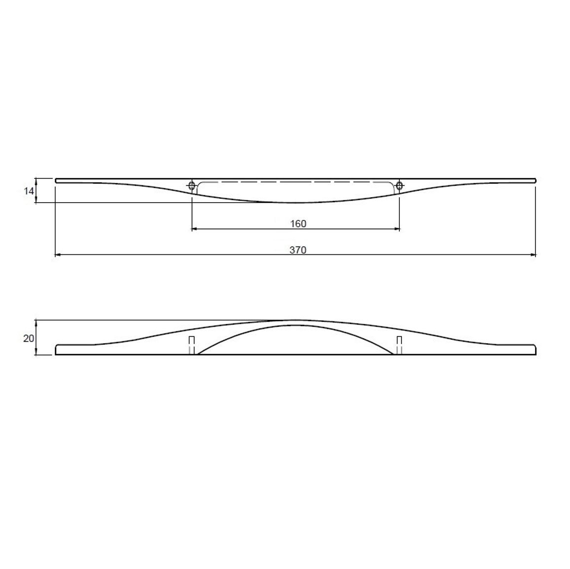 Ручка Cosma M 12909.160 хром Ручка Cosma M 12909.160 хром