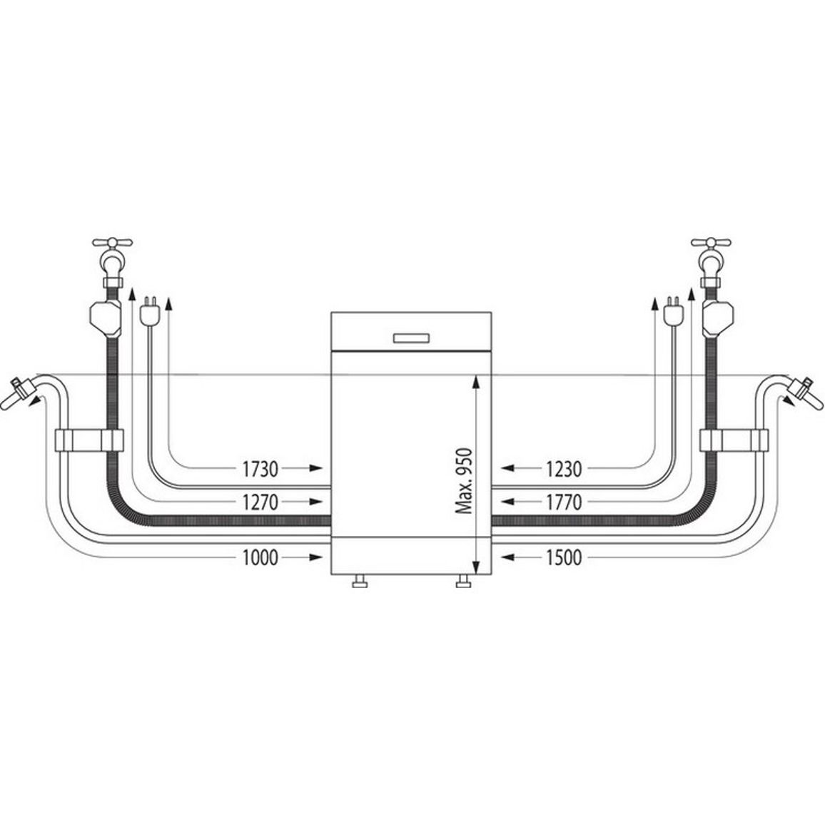 Посудомийна машина вбудована GV673B66 Gorenje