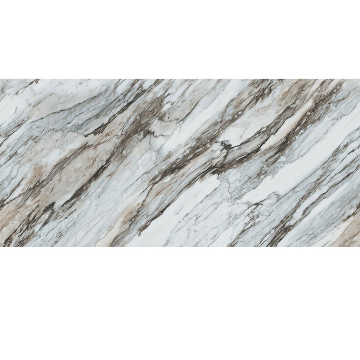 Компакт плита ARPA 3544 KER (Marmo Arabescato)  черное ядро 4200х1300х12мм