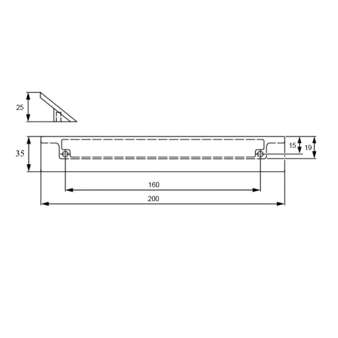Ручка Cosma M 12962.160 хром Ручка Cosma M 12962.160 хром