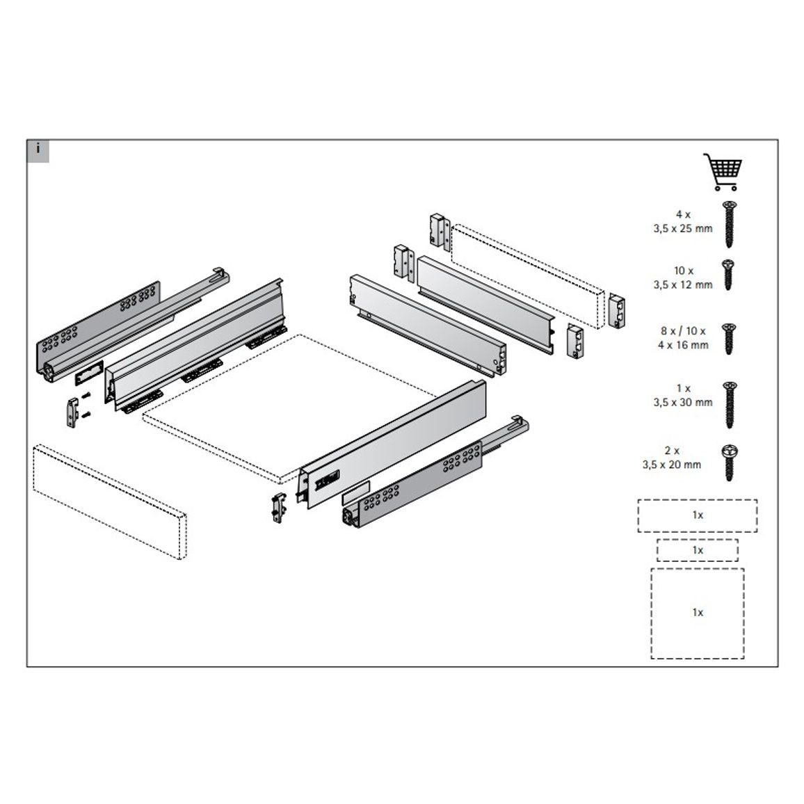 Задняя стенка стальная Atira, H=70, ШК=450/454, антрацит (9194455) Hettich Задняя стенка стальная Atira, H=70, ШК=450/454, антрацит (9194455) Hettich