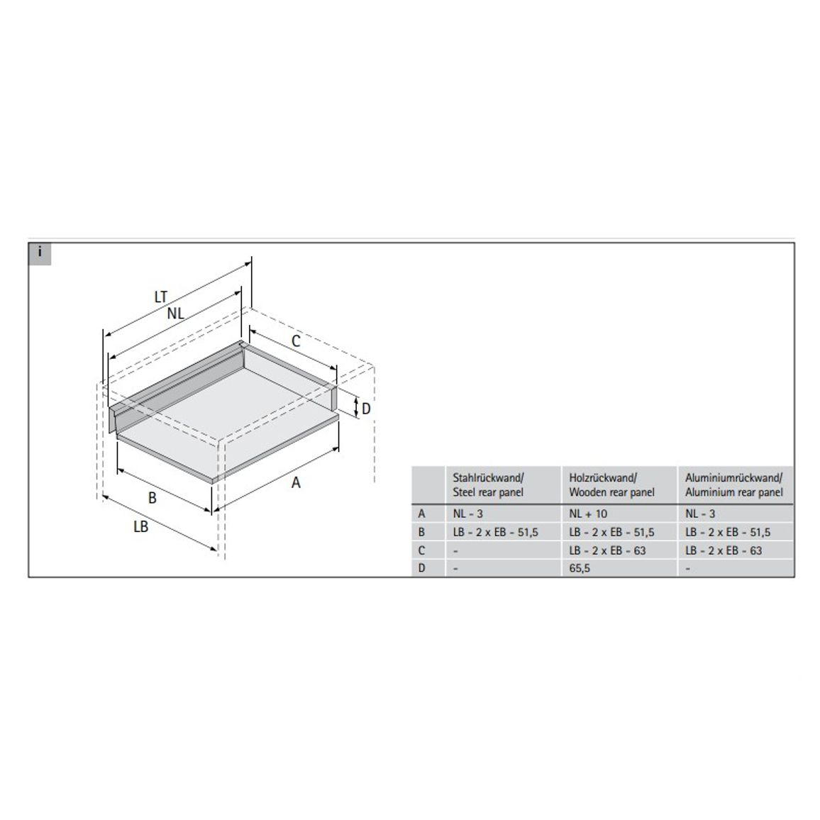 Задняя стенка стальная Atira, H=144, ШК=600/604, антрацит (9194486) Hettich Задняя стенка стальная Atira, H=144, ШК=600/604, антрацит (9194486) Hettich