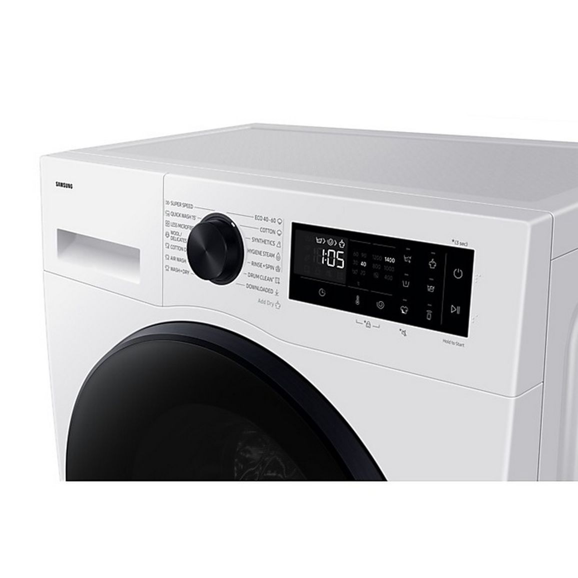 Прально-сушильна машина вузька WD90DG5G34BELE SAMSUNG Прально-сушильна машина вузька WD90DG5G34BELE SAMSUNG
