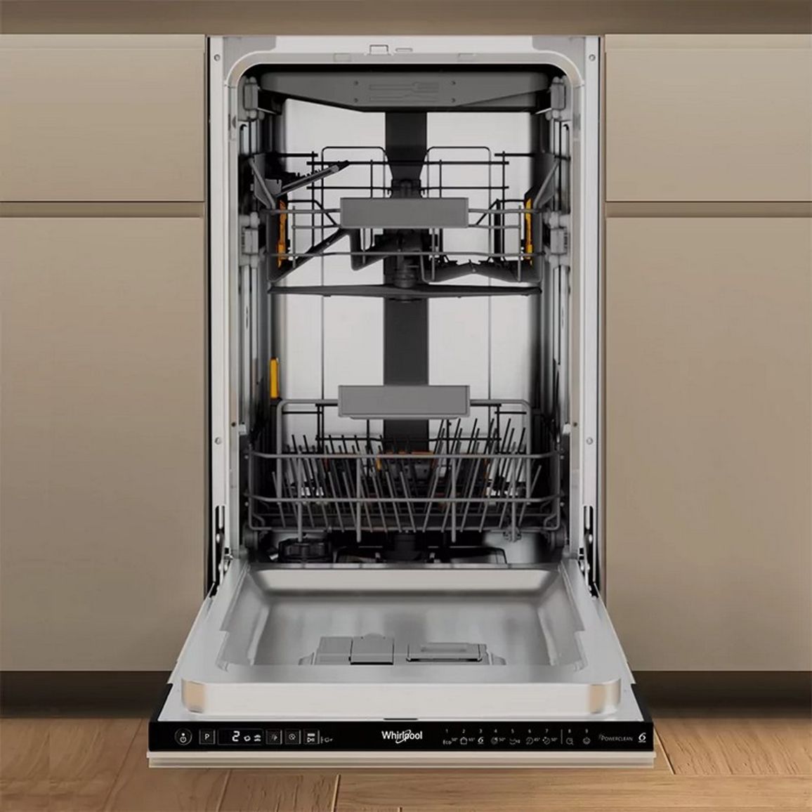Вбудована посудомийна машина WH4ID10CS60 45 см Whirlpool Вбудована посудомийна машина WH4ID10CS60 45 см Whirlpool