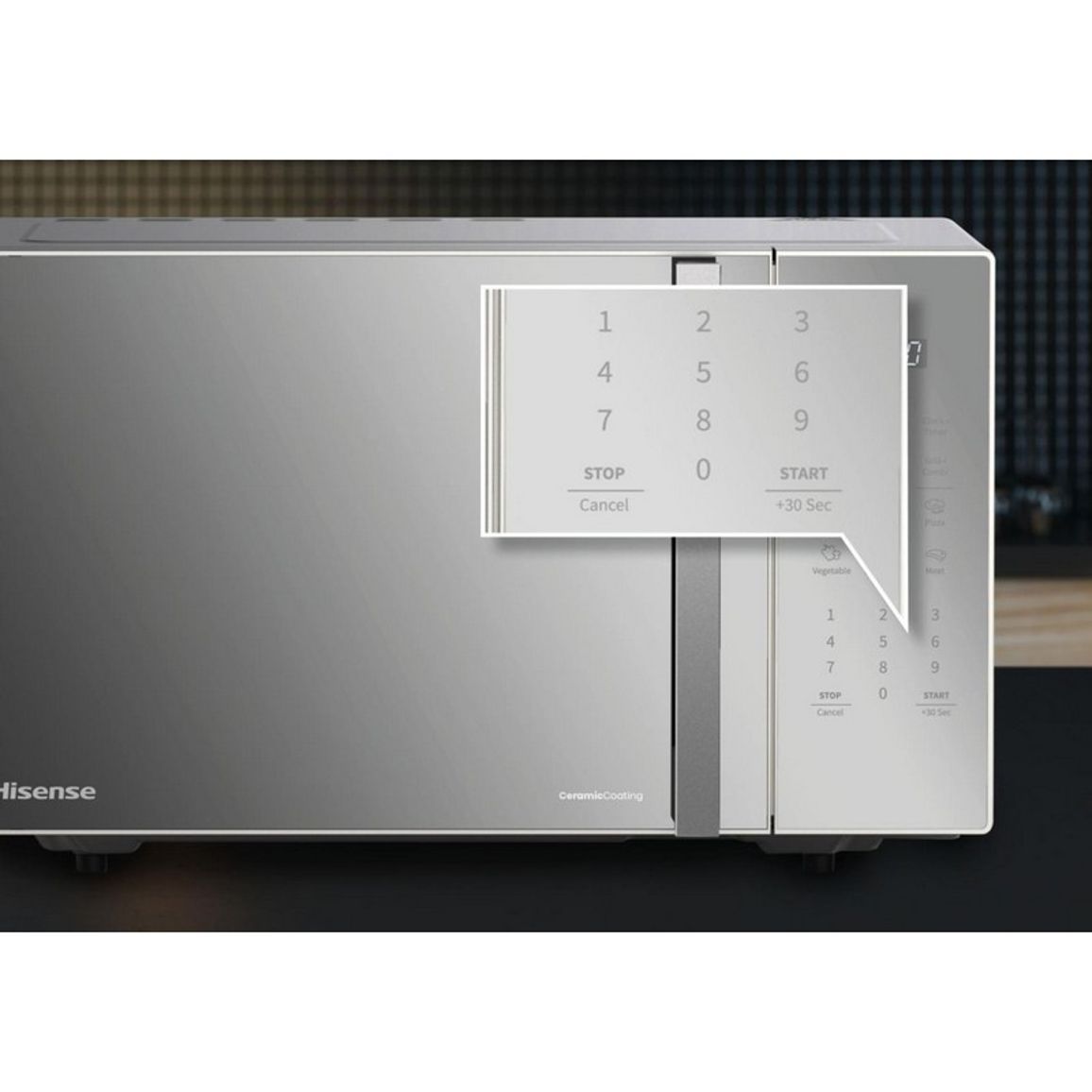 Мікрохвильова піч H23MOMS5HG HISENSE