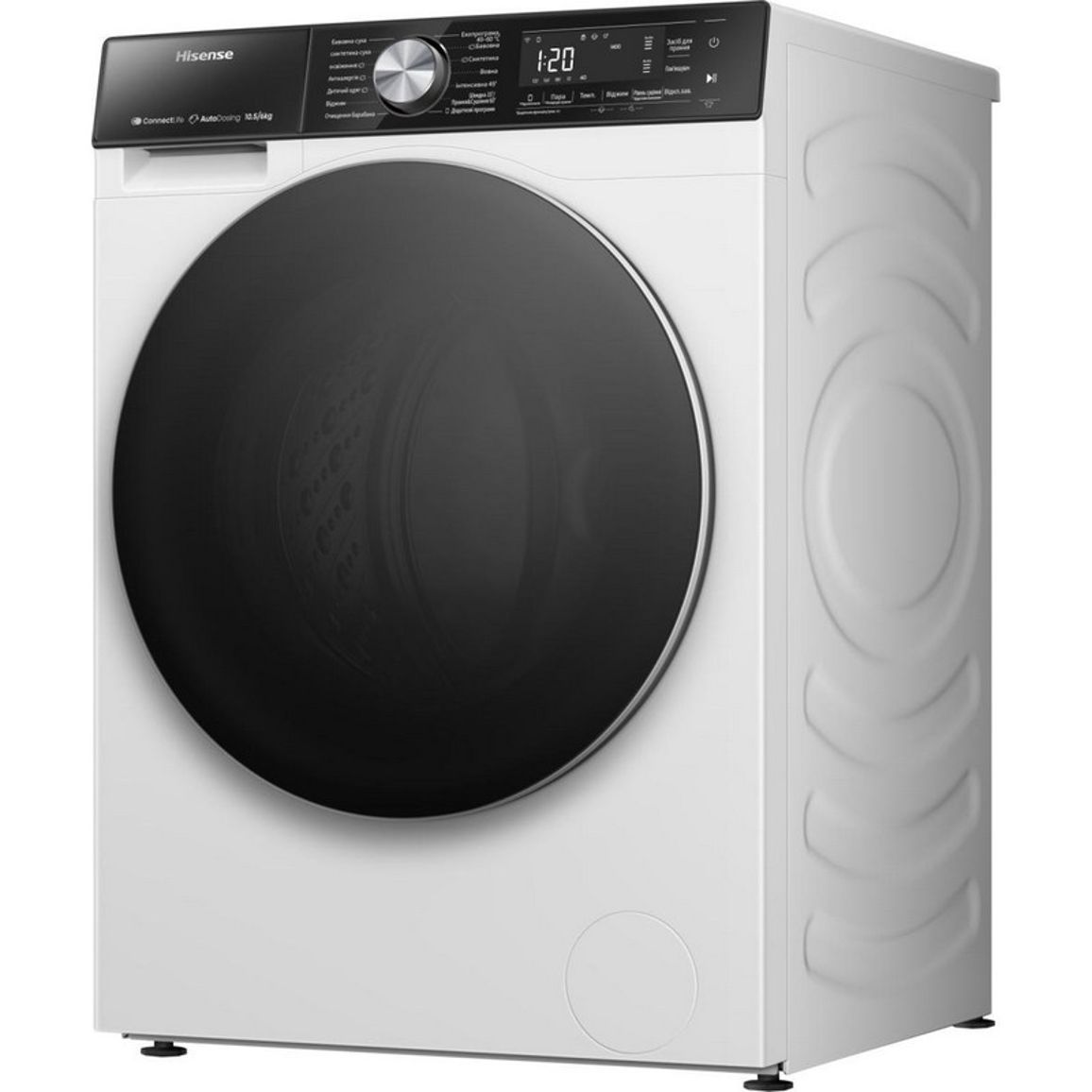 Прально-сушильна машина WD5S1045BW/UA HISENSE Прально-сушильна машина WD5S1045BW/UA HISENSE