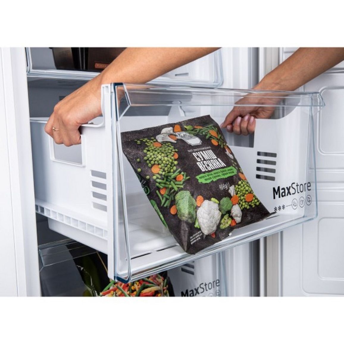 Морозильна камера B1RFNE313W білий Beko Морозильна камера B1RFNE313W білий Beko