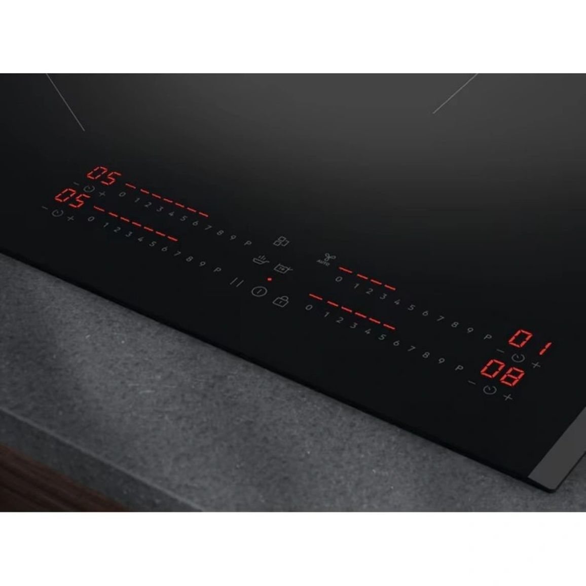 Індукційна варильна поверхня TI84IB30FB Hob2Hood (78см) AEG