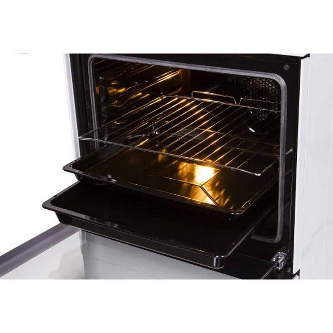 Плита комбінована біла FSM62120DW Beko