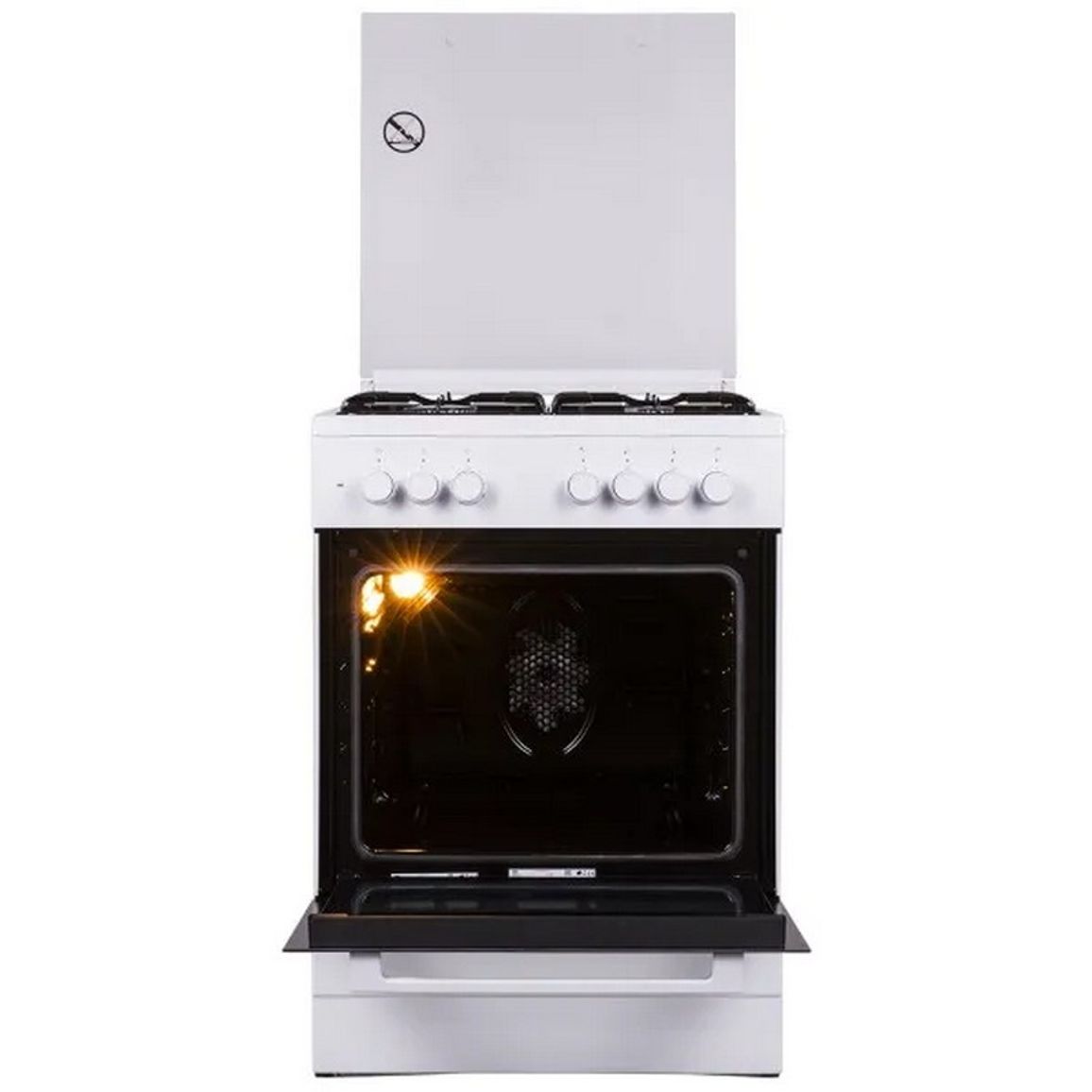 Плита комбінована біла FSM62120DW Beko