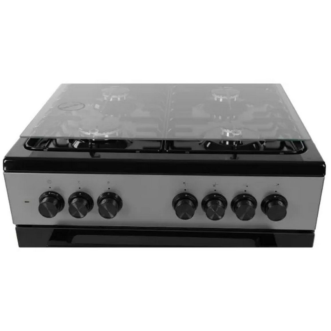 Плита комбінована чорна/нержавіюча сталь FSM62120DS Beko