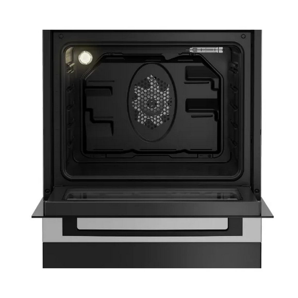 Плита комбінована чорна/нержавіюча сталь FSM62120DS Beko