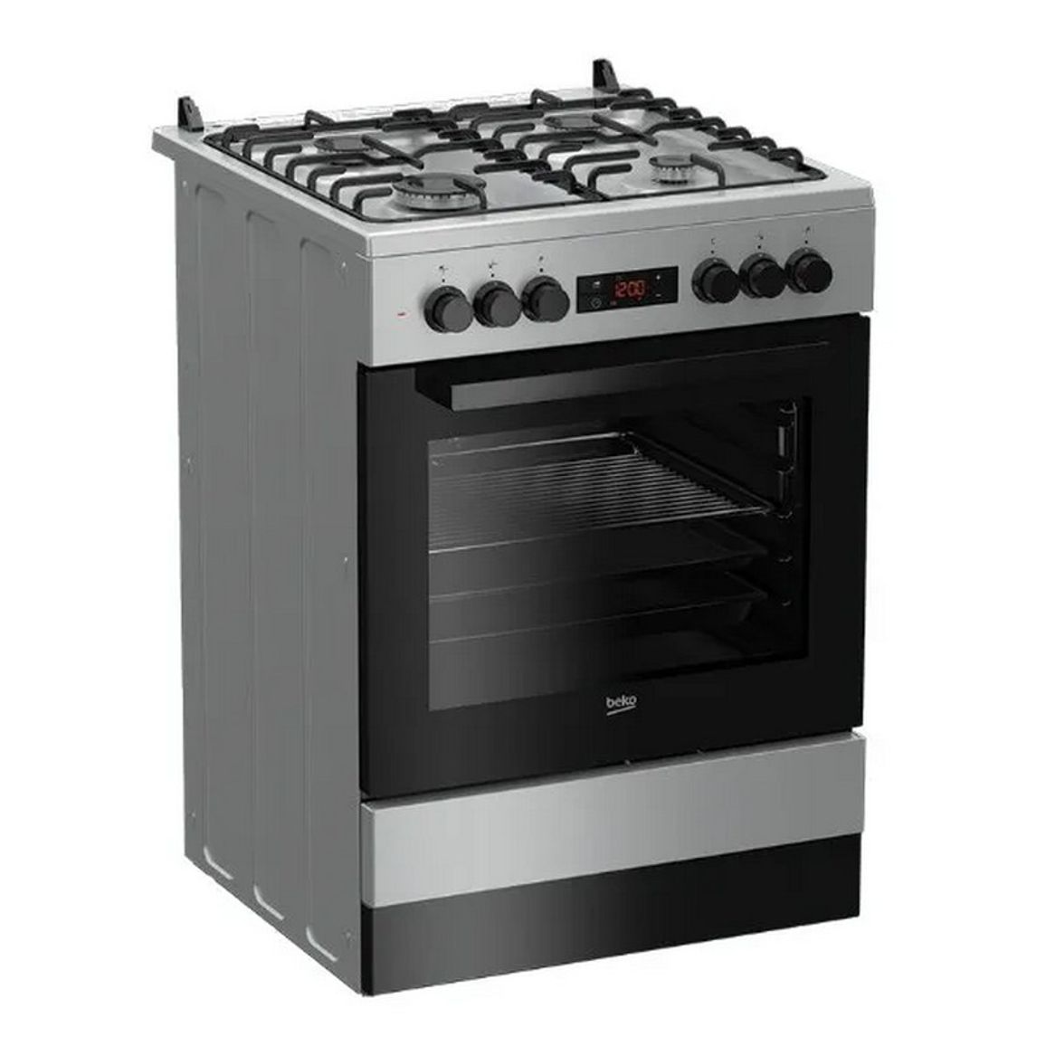 Плита комбінована нержавіюча сталь FSM62320DSS Beko