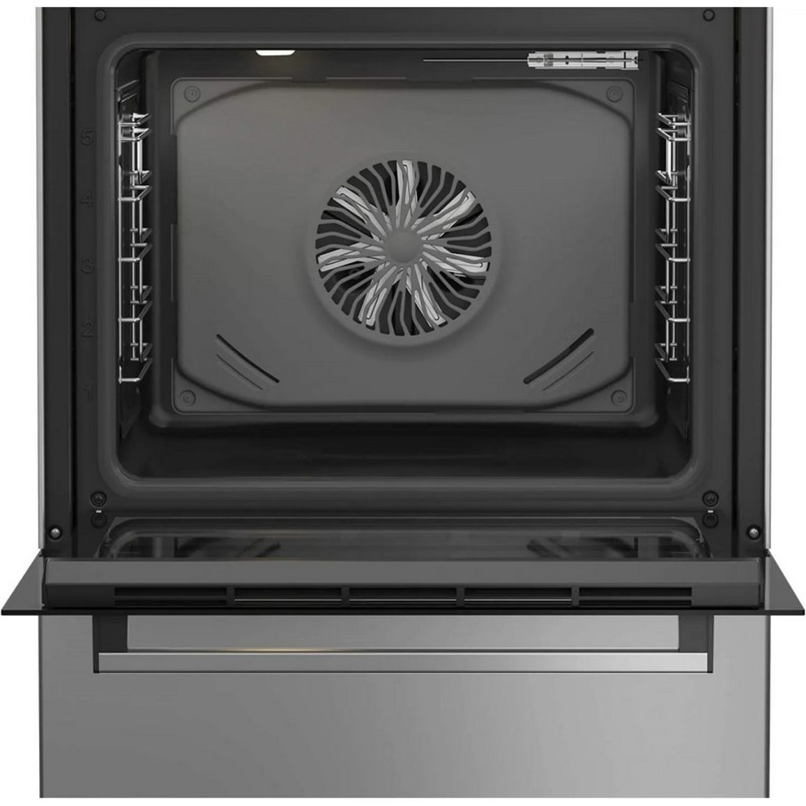 Плита комбінована чорна/нержавіюча сталь FBSM62530DXMS Beko