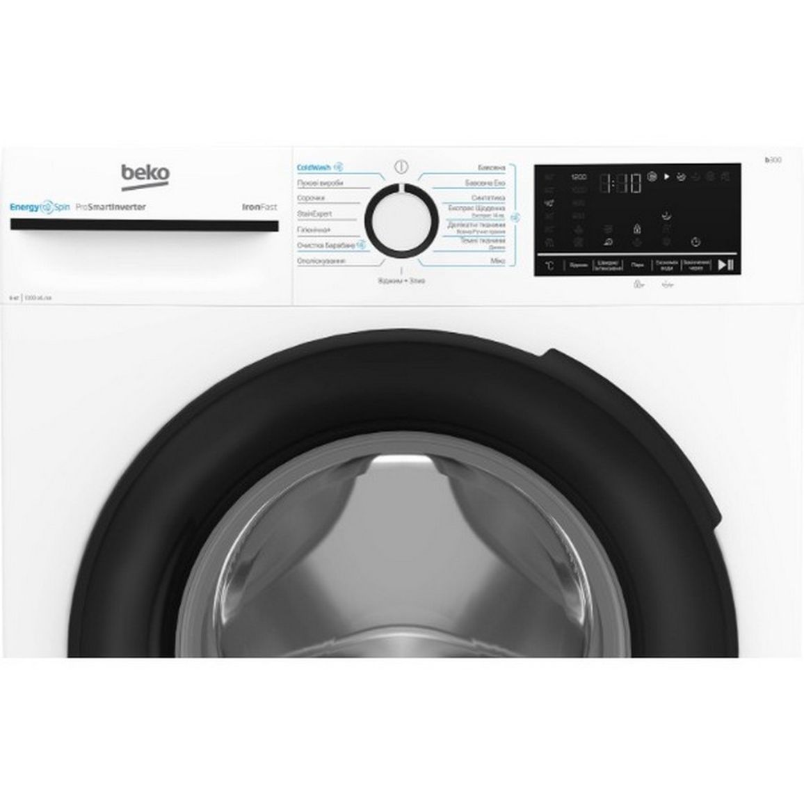 Пральна машина фронтальна BM3WFU46245WB білий Beko Пральна машина фронтальна BM3WFU46245WB білий Beko