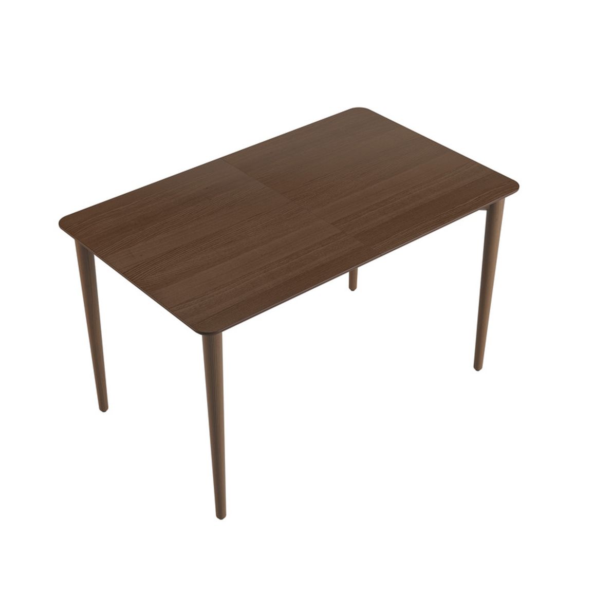 Стол обеденный раскладной Silva 130+40 x 80 тёмный орех