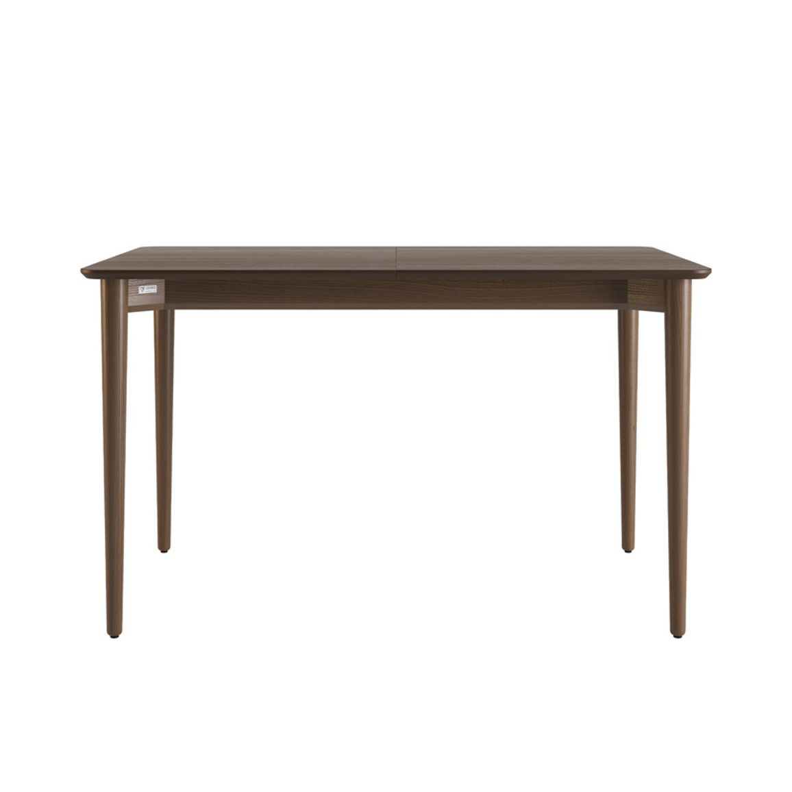 Стол обеденный раскладной Silva 130+40 x 80 тёмный орех